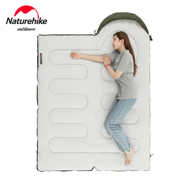 Cotton Sleeping Bag Envelope Ultralight for Camping