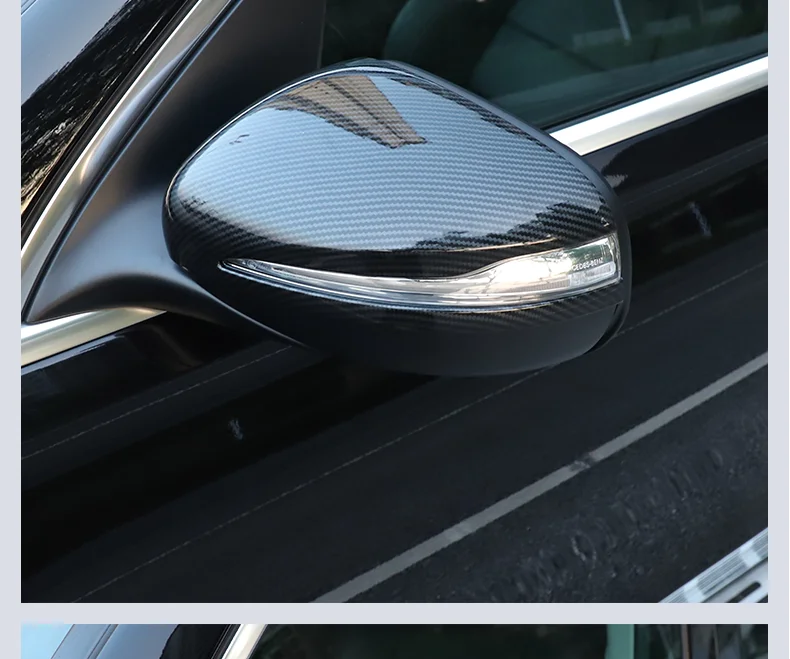 Накладка заднего зеркала для Mercedes gle w167 gle carbon gle gle 350/amg 450 500e amg аксессуары для внешней отделки