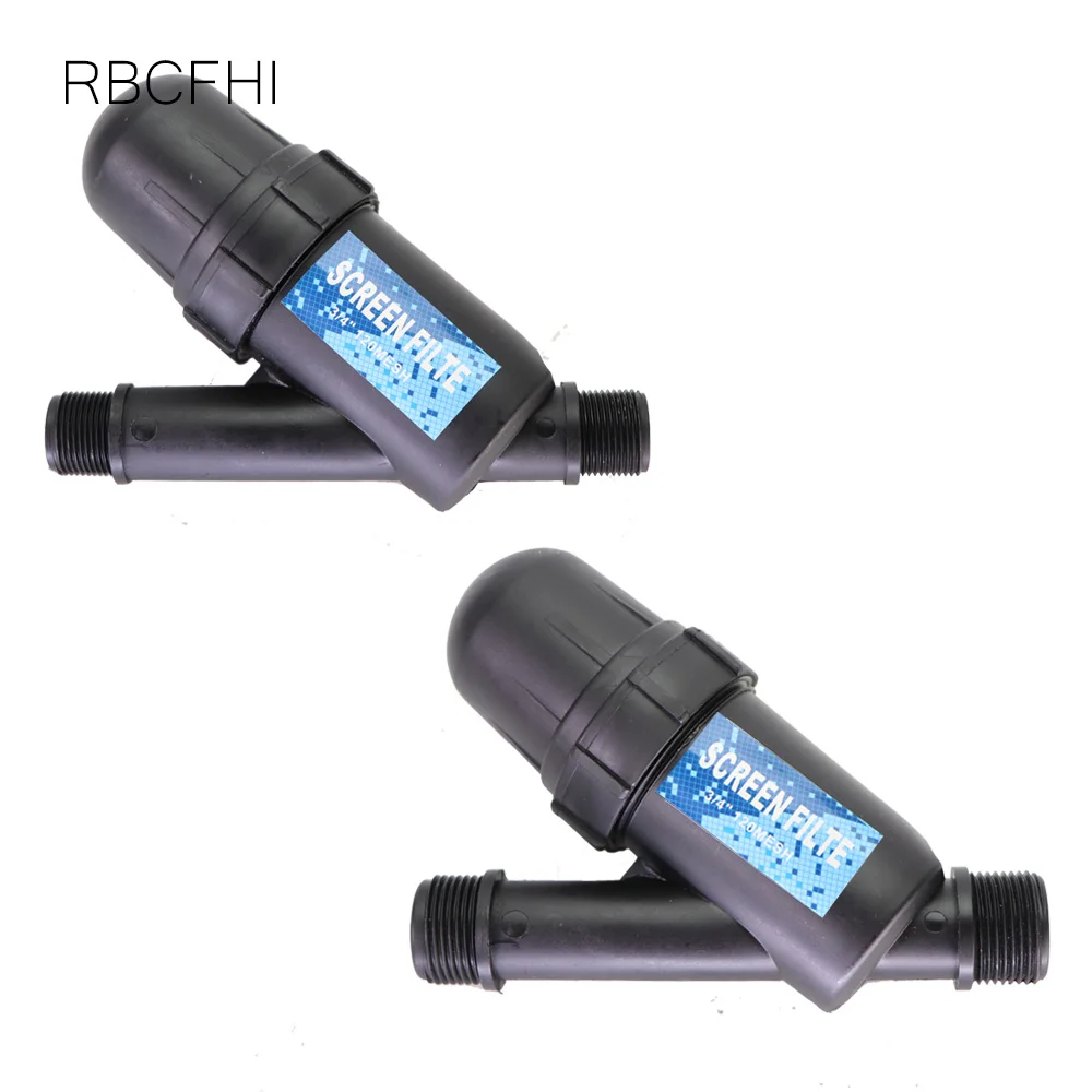 RBCFHl садовый ирригационный фильтр 3/4 '' 1" для воды очиститель сада полива
