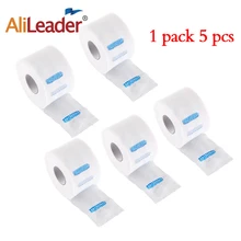 Alileader дешевые 5 рулонов парикмахерский рулон бумаги для шеи волос комод Профессиональный рулон бумаги для шеи резка туалетный аксессуар для укладки волос