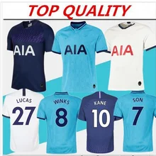 Tottenham Футбольная Футболка DAVIES ROSE VERTONGHEN SANCHEZ SON KANE DELE NDOMBELE LUCAS ERIKSEN 19/20 взрослая футболка Tottenham