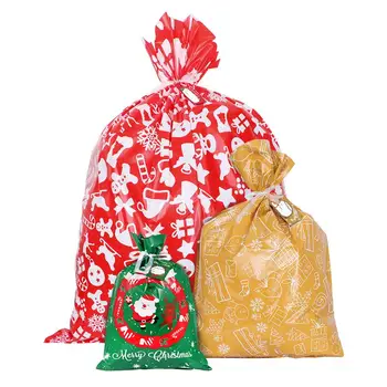 

24PCS Christmas Gift Bags Unique Assorted Gift Wrapping Bags for Xmas Wedding Banquet Birthday