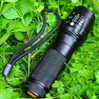 

LED Flashlight 18650 Portable Light With Battery Outdoor Lamp Camping Outdoor Light Portable Light 5 Modes Flashlight