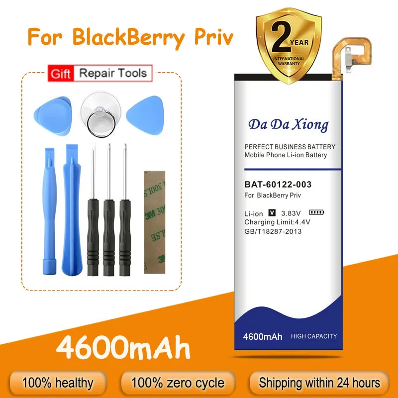 Duotipa Batería 60122-003 compatible con BlackBerry Priv STV-100 con kit de herramientas de reparación Duotipa Batería 60122-003 compatible con BlackBerry Priv STV-100 con kit de herramientas de reparación