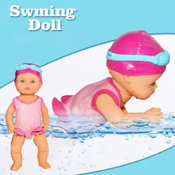 Водные развлечения плавательный бассейн ming для водонепроницаемой электрической куклы автоматический плавательный лучший подарок