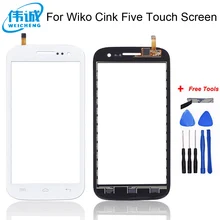 Мобильный телефон переднее Сенсорное стекло для Wiko Cink Five