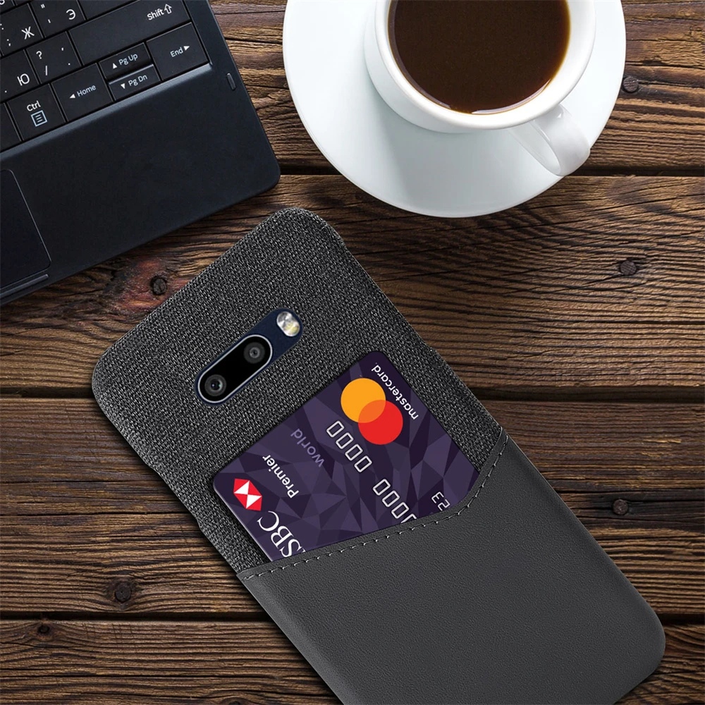 Business  Card Slots Cover Phone Case Coque Capa