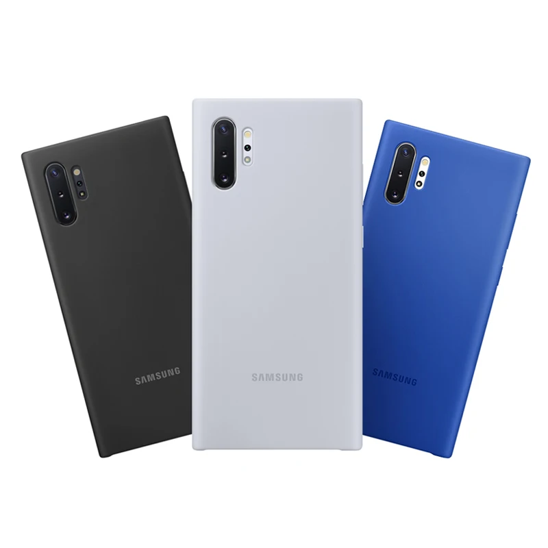 Skup Samsung oryginalny futerał silikonowy Pokrywa ochronna dla Galaxy Note 10 Note10 NoteX uwaga 10 Plus telefon komórkowy obudowy