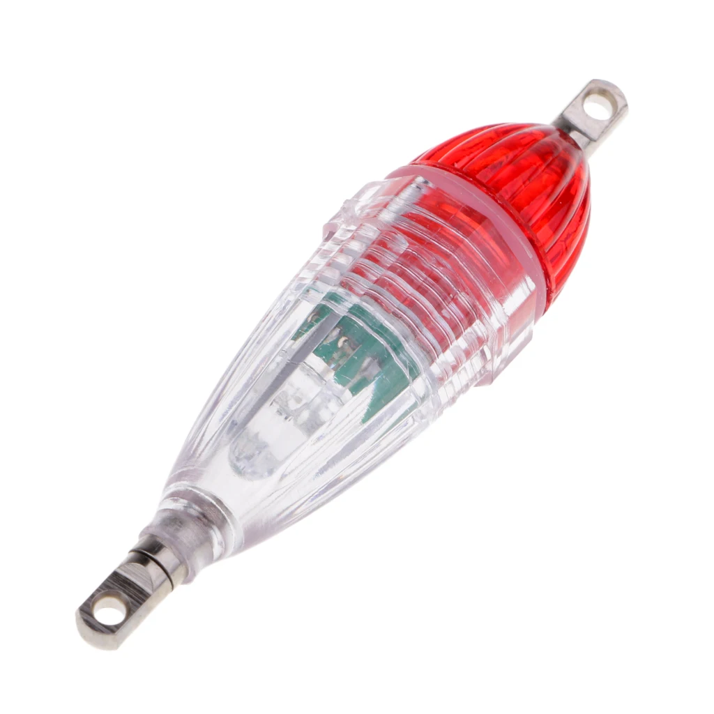 LED Fishing Light Night Fishing Lure Strobe Squid Lure Light Underwater Fish Attracting Light