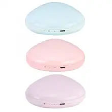 Нагреватель Электрический 3 в 1 Многофункциональный портативный ручной подогреватель мобильный Мощность банк косметическое зеркало с USB