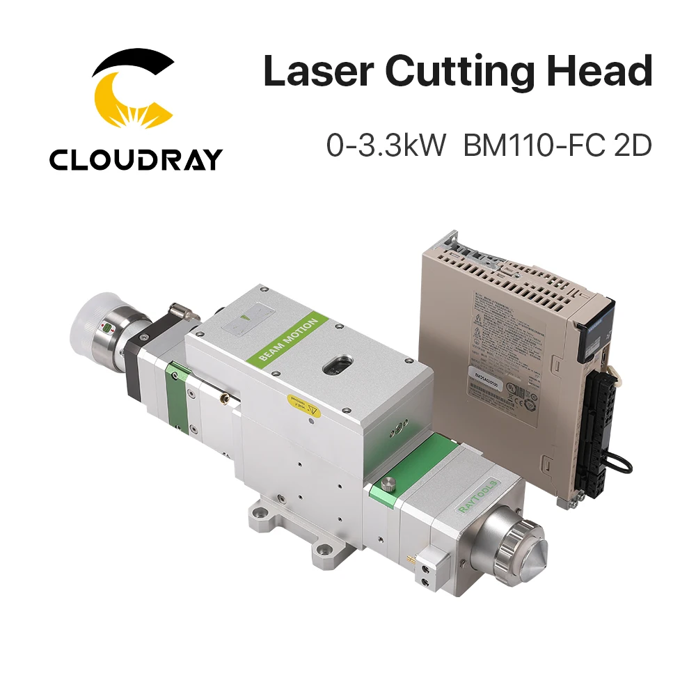 Cloudray оригинальная Лазерная режущая головка Raytools BM110 155 кВт 2D FL125/200/мм для лазерной