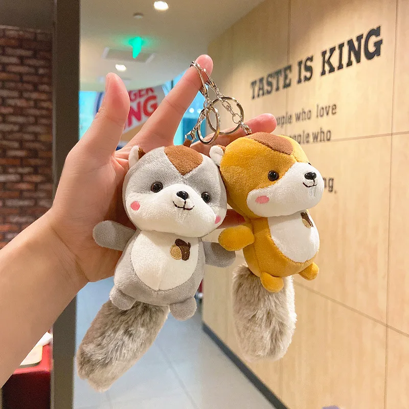 1Pc Cute Snapper Head Set Keychain Cat Plush Action Figure Key Chain Doll Pendant Bag Accessories Baby Keyring scratch resistant camera housing cover for gopro hero 10 9 action camera accessories b set