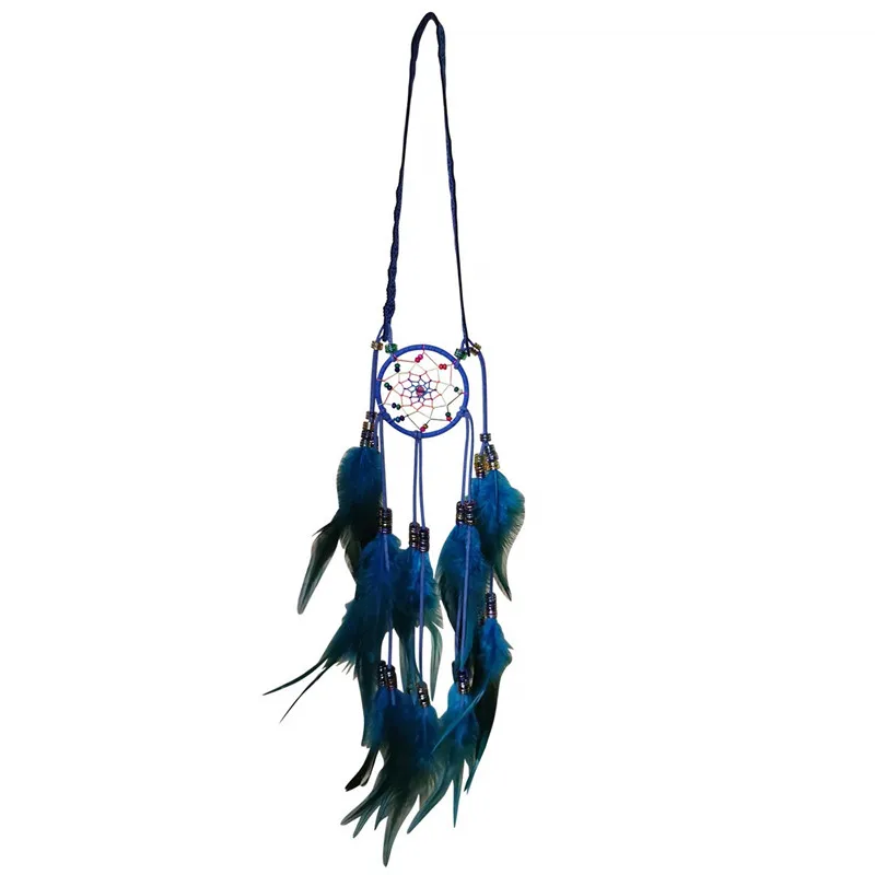 Женская повязка для волос в стиле Ловец снов с перьями, богемный Национальный стиль, украшение для головы, сценические аксессуары для волос, веревка для волос