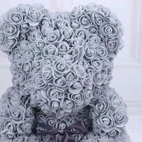 Wedding Party Decorations Rose Bear Girlfriend Anniversary Christmas Valentine'S Day Gift Birthday Present For Kids Brown