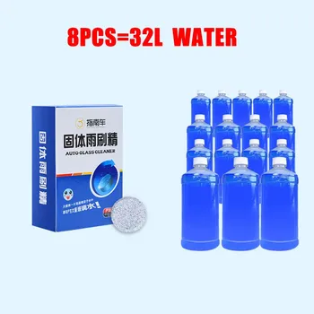 

8PCS Effervescent Tablets Screenwash Windscreen Cleaner Clean Tool Low Cost