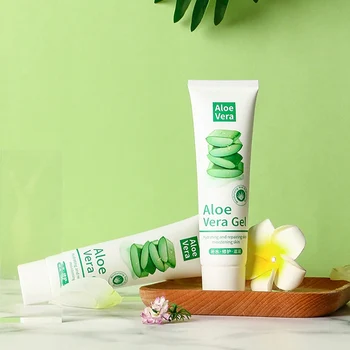 

60g Aloe Vera Gel Cold-pressed Hydrating Skin Soothing Aloe Gel For Face Body After-Sun Care Aloe Gel