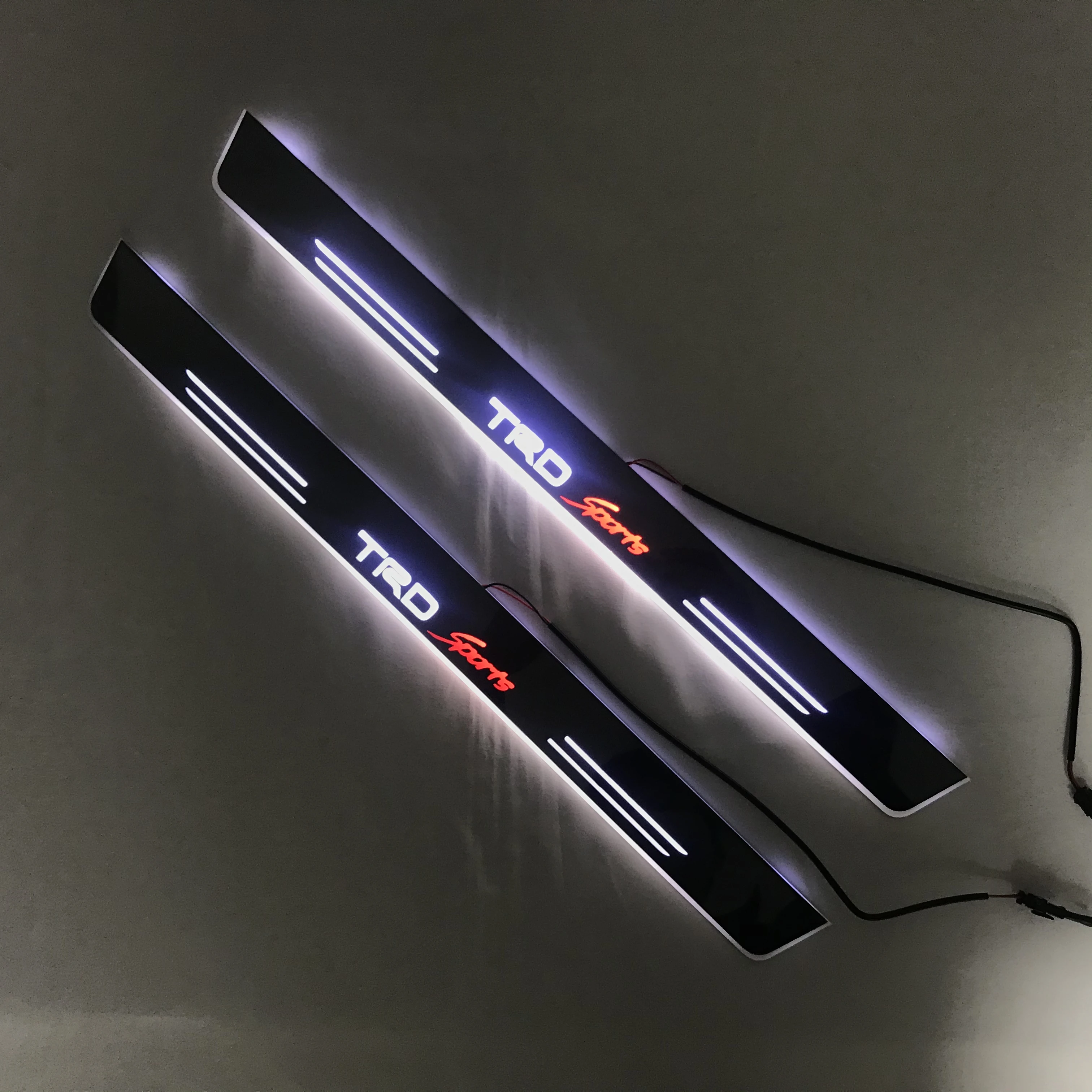 Светодиодная подвижная дверная накладка RQXR для toyota tundra trd sport coupe динамическая