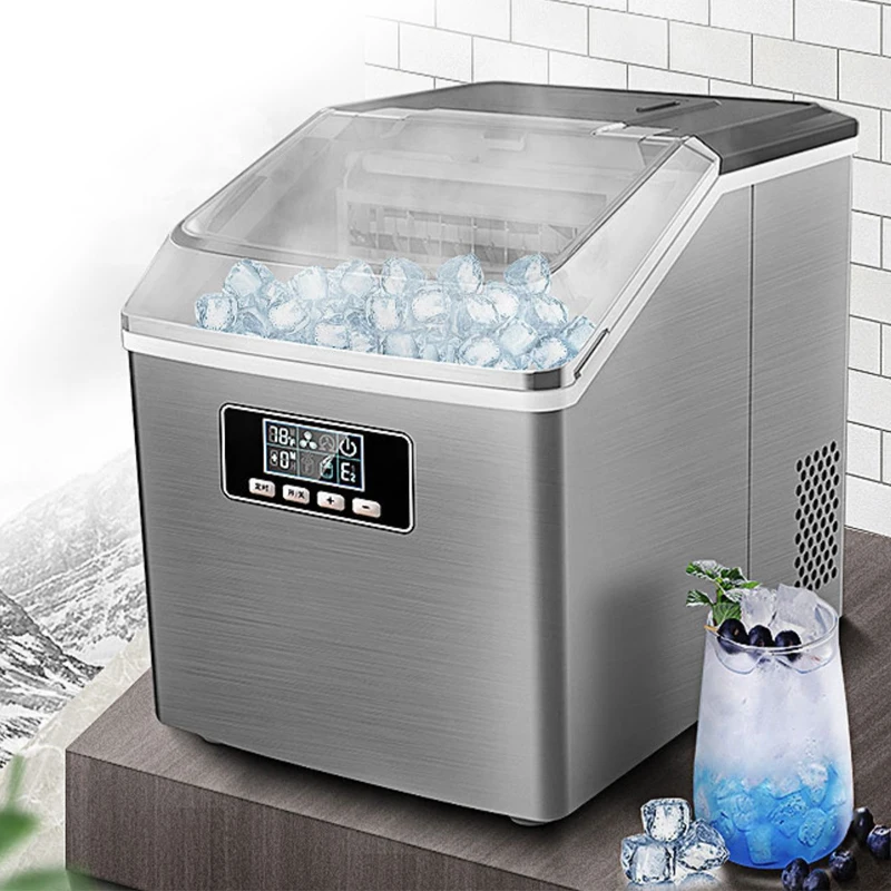 Commercial Ice Maker Manual Portable Ice Cube Maker Countertop Electric Ice  Making Machine for Home Bar - AliExpress