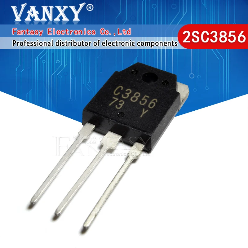 5pcs 2SC3856 TO-3P C3856 TO3P | Электронные компоненты и принадлежности