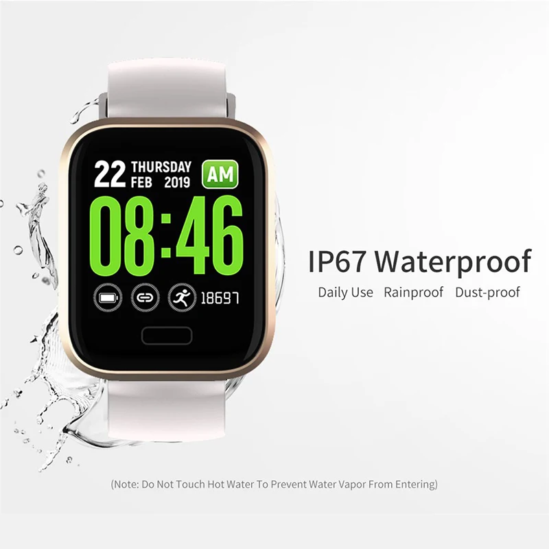 YH3 Bluetooth Smartwatch  Smart Bracelet Heart Rate Fitness Monitor Blood Pressure IP67 Waterproof Wristband For Andriod,IOS