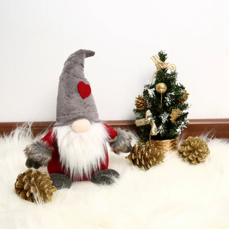 DIY Рождество Висячие Рождество шведский эльф Tomte Санта Клаус куклы елочные игрушки предметы домашнего обихода