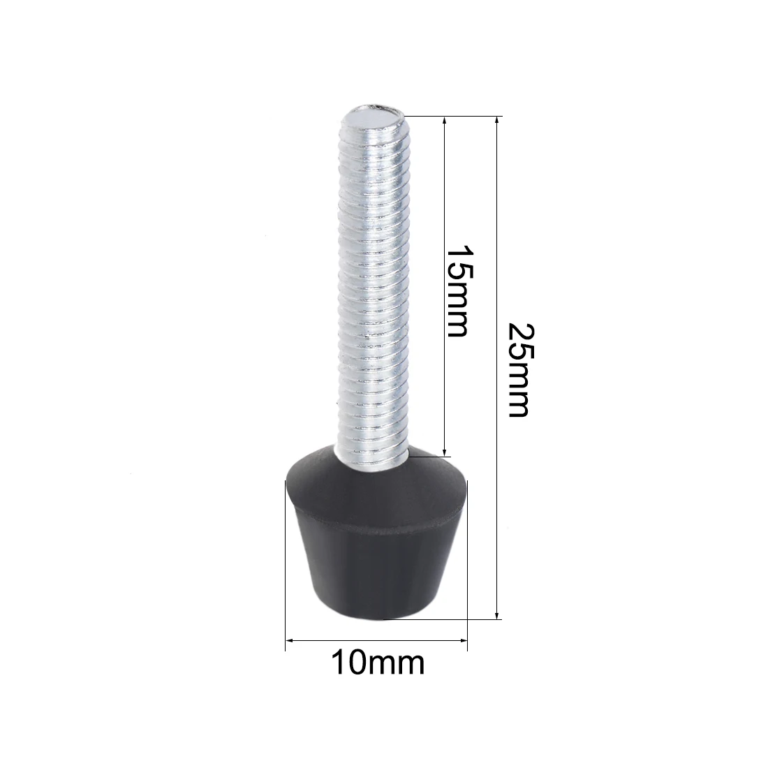 M12 X 1.75 Thread Size Metric Size 40mm Diameter JW Winco Series GN 903 Steel Toggle Clamp Screw Assembly with Nylon Thrust Pad 74mm Thread Length M12 X 1.75 Thread Size Metric Size 40mm Diameter JW Winco Series GN 903 Steel Toggle Clamp Screw Assembly with Nylon Thrust Pad 74mm Thread Length