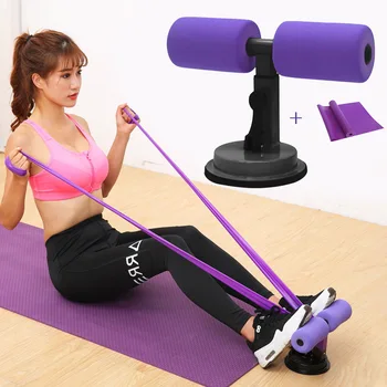 

Fitness Assistant Abdominal Machine With Resistance Band Home Gym Sit Up Bar Leg Exerciser Arm Toner Portable Workout Equipment