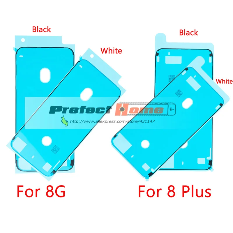 50 шт./лот водонепроницаемый клей для iPhone 7 6S Plus 3M стикер 8 Plus X XR XS MAX ЖК-экран Рамка лента запасные части