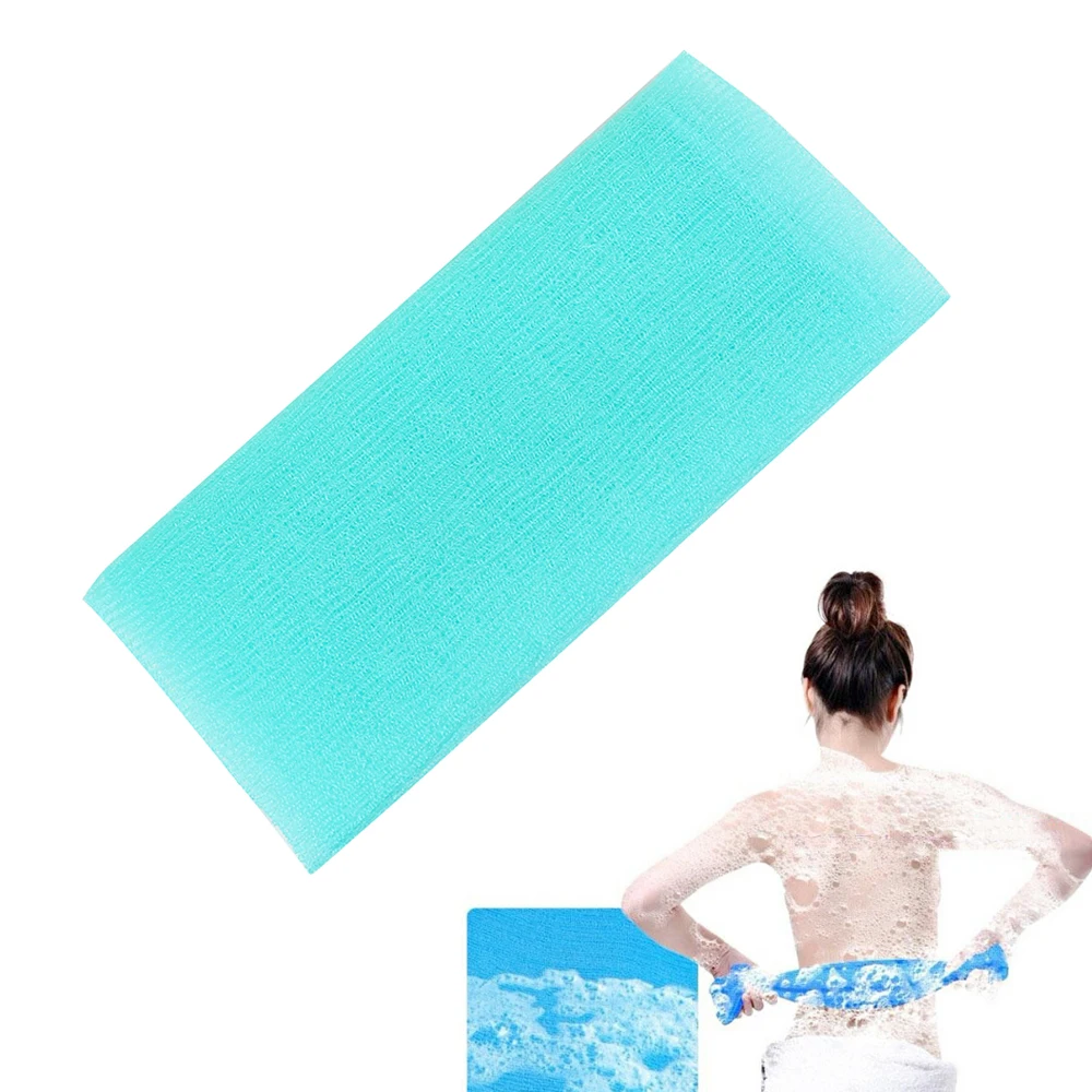 

Washcloths Skin Cuticle Grease Remover Body Cleaning Mesh Shower Nylon Mesh Bath Towel Soap Shower Gel Foams Maker