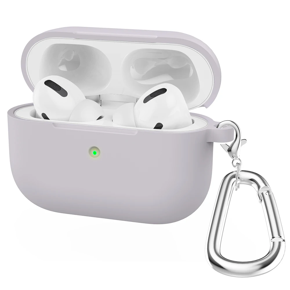 Мини Мягкий силиконовый чехол для Apple Airpods Pro противоударный чехол для Apple гарнитура для AirPods чехол s для Airpods Pro защитный чехол - Цвет: Xunyicaozi