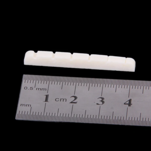 3pcs Cattle Split Bone Nuts For 6 Strings Electric Bass Guitar