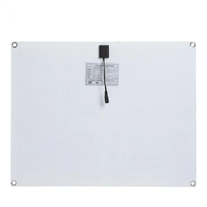 

50W 18V Solar Panel USB Battery Power Charger 10A PWM Solar Controller
