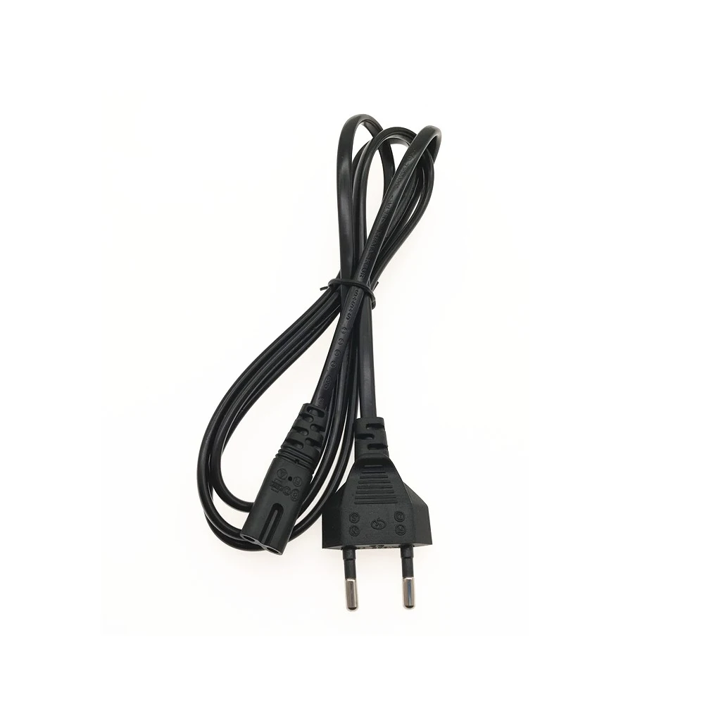 1.5m Eu Plug Power Supply Cable Lighting Power Cable Audio Speaker Charging Battery Charger adapter Line