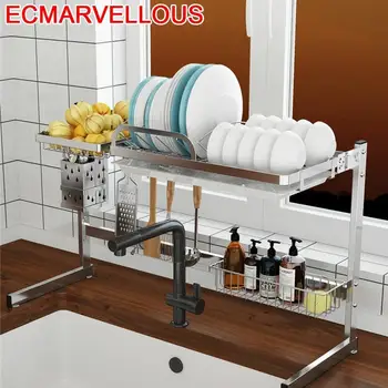 

Nevera Dish Sink Sponge Holder Rangement Refrigerator Organizer Stainless Steel Cuisine Cozinha Cocina Organizador Kitchen Rack