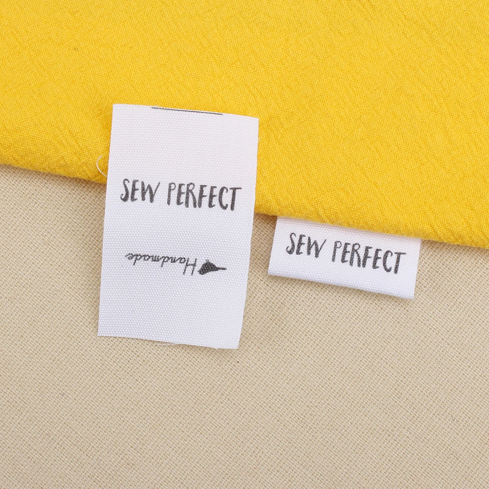 

Custom Sewing label, Custom Clothing Labels - Fabric Tags, Logo or Text, Cotton Ribbon, Custom Design, Handmade labe (MD3041)