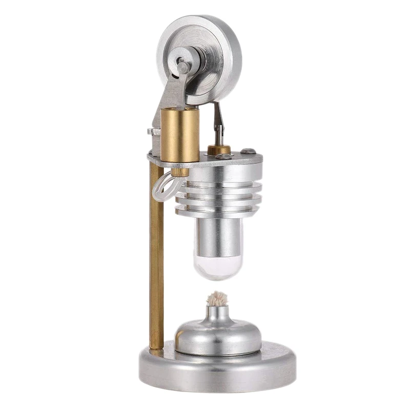 

Hot Air Stirling Engine Motor Model Kit Physics Teaching Aids Educational Toys