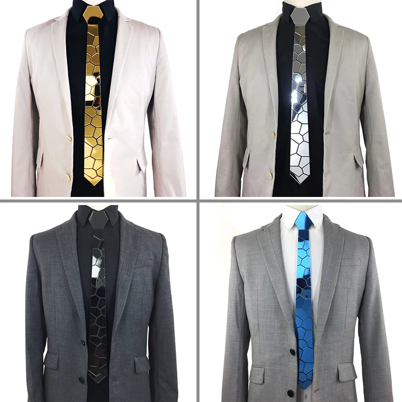 Paisley Matte Black Ties Slim Metallic Smart Necktie 9 Colors Handkerchief Set Anniversary Gift Men Wedding Ties Stylish