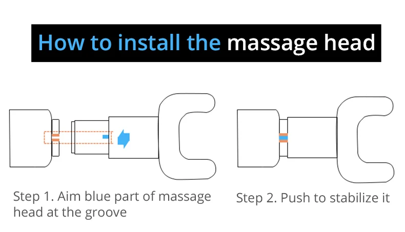Arma de Massagem Alívio da Dor Corpo Profissional Massageador Eletrônico Muscular Massagem Relaxamento Terapia Moldar Dispositivo 17 Computers & Electronics