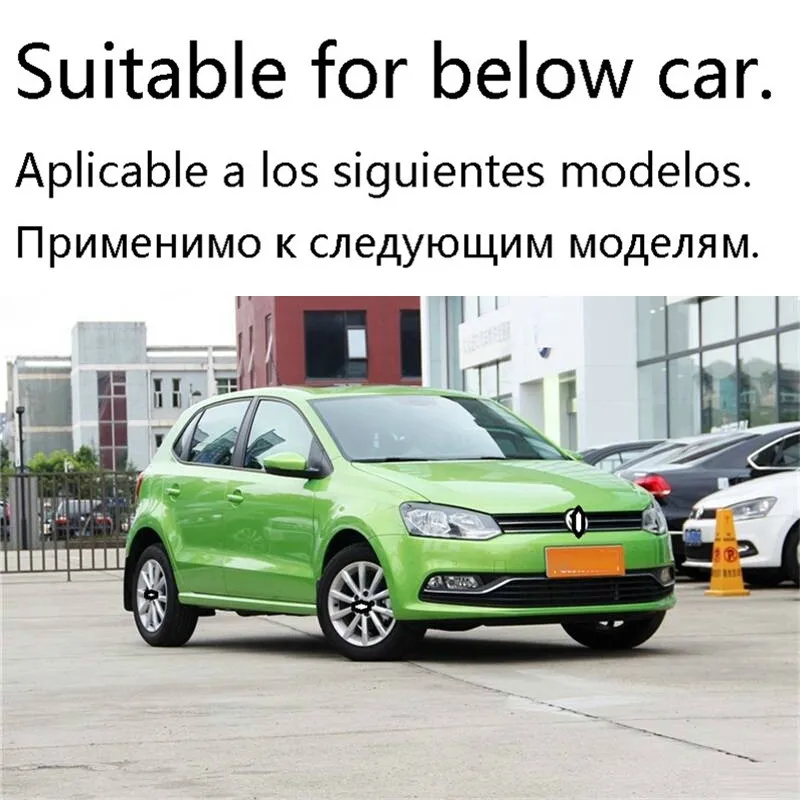 Автомобильные Боковые указатели поворота Drl автомобильные аксессуары светодиодные фары Задние Автомобильные фары в сборе 13 14 15 16 для Volkswagen Polo
