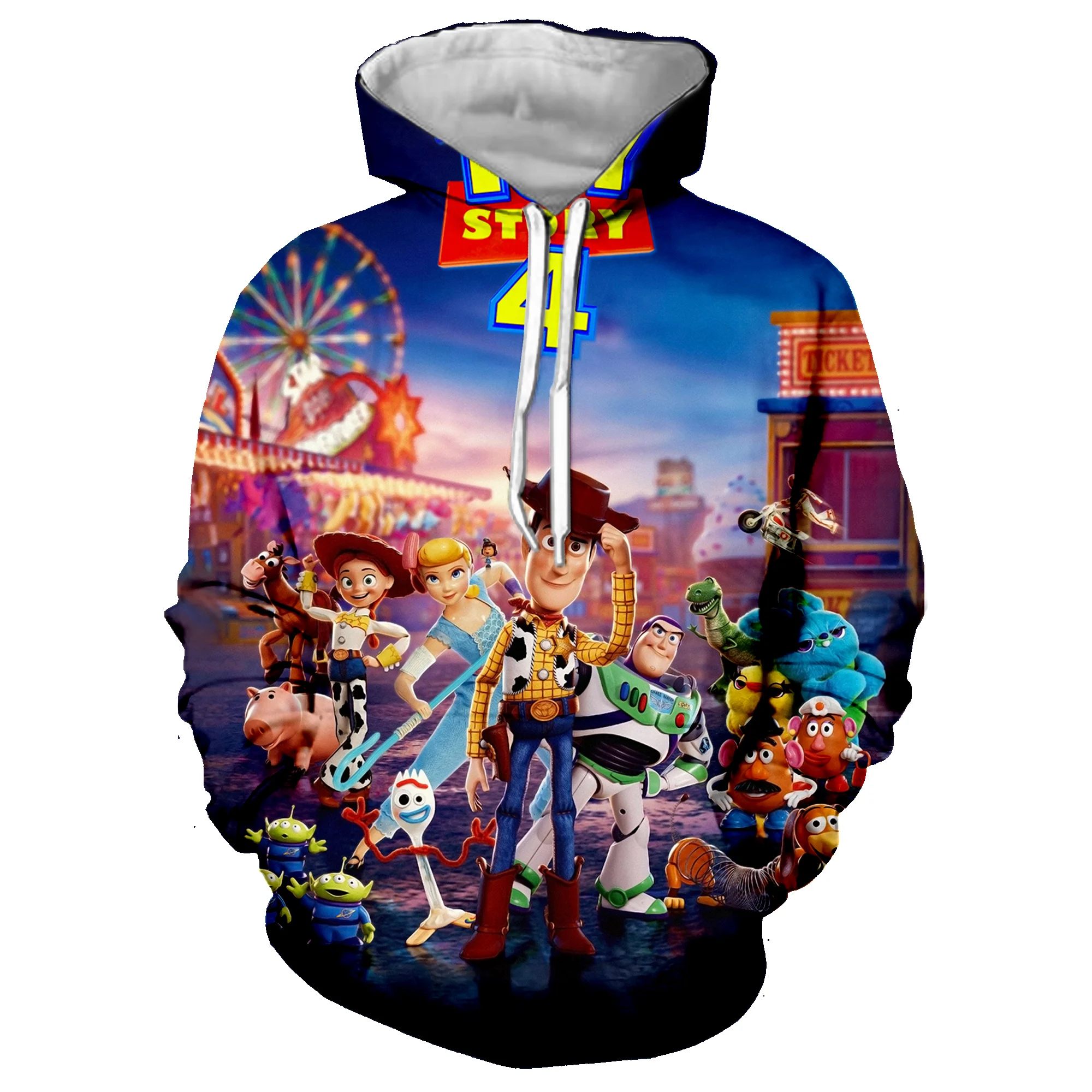 New Chucky in Toy Story 4 Sweatshirts Men Hoodies 3D Printing Hoodie Hip Hop Male Casual Funny Tracksuits Clothes Harajuku Tops