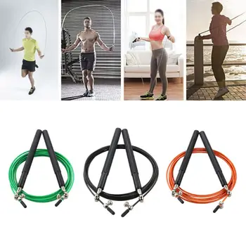 

Crossfit Speed 10ft Jump Rope Professional Skipping Rope for MMA Boxing Fitness Skip Workout Training With Carrying Bag