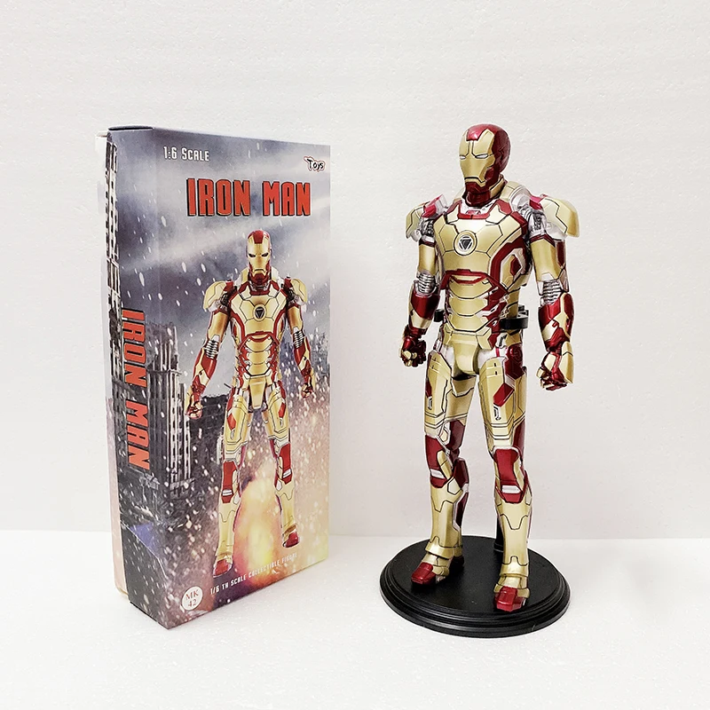 

IRON MAN MARK XLII 42 Mark42 Action Figure Statue Toy Doll Gifts 12inch 30CM