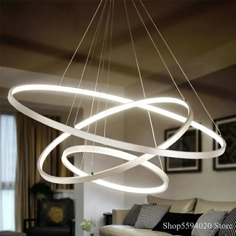 

Modern Aluminum Pendant Light for Living Room Luminaires Led Hanging Lamps Lamparas Lustre modern Decor Home Luminaire Lamparas