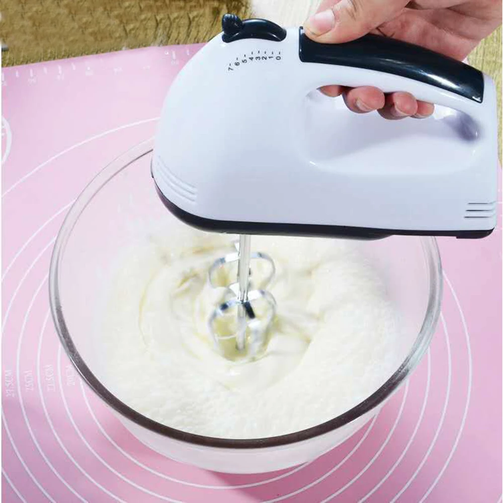 Hand Mixer Electric, Portable Kitchen HandHeld Mixer with 5-Speed(Turbo  Boost), 180W Immersion Blender Whisk for Food Whipping, Egg Whisk, Cake  Mixer