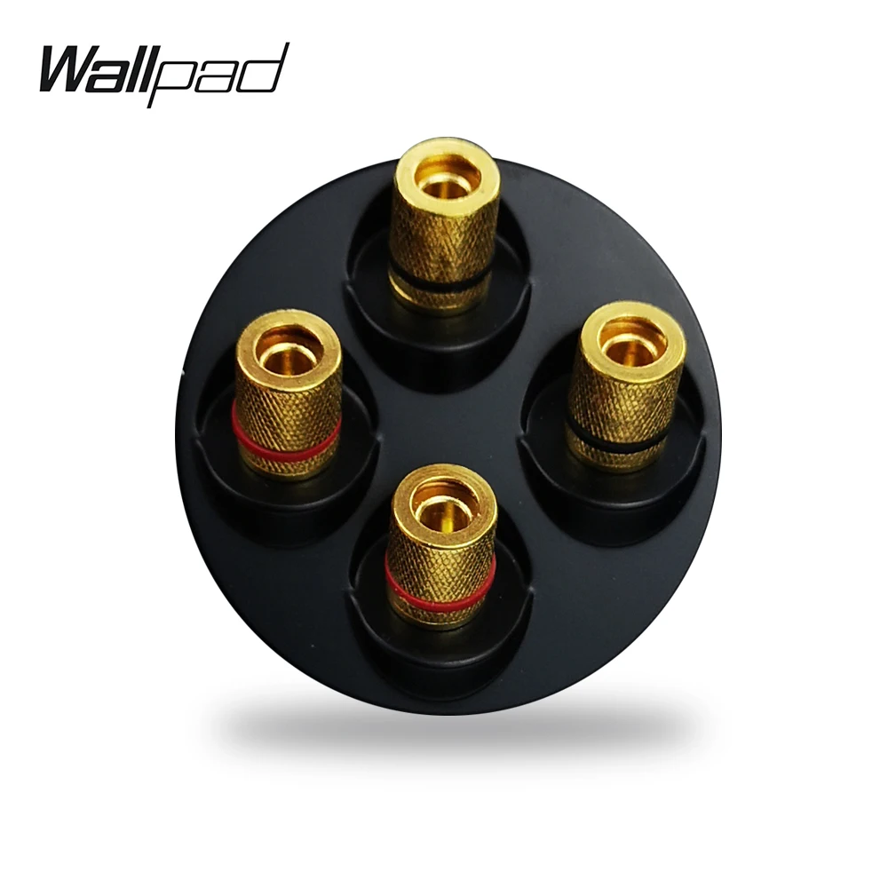 5 цветов L6 аудио динамик Phono 4 Pin банан розетка Модуль Розетка проводка DIY