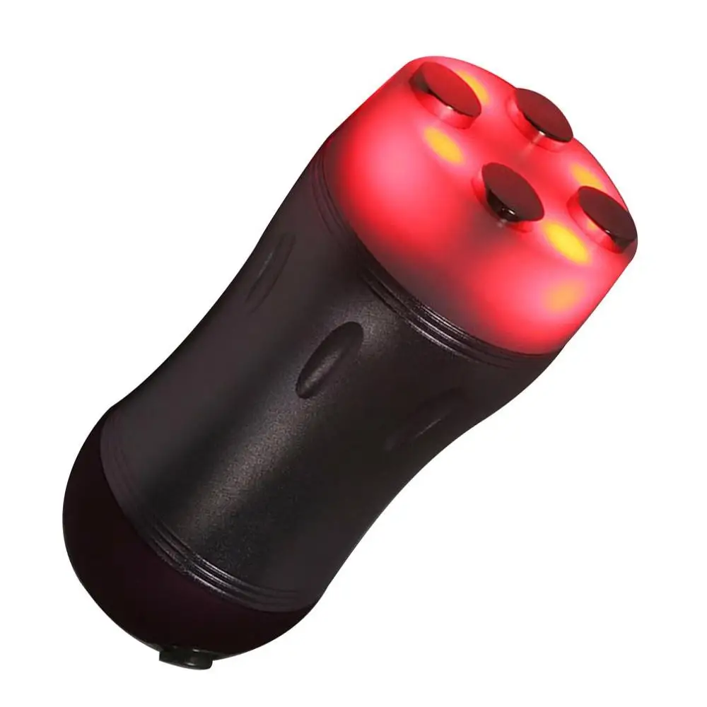 black RF инструмент для красоты лица дома без игл красота пластик RF нано спрей Распыление красота инструмент - Цвет: black