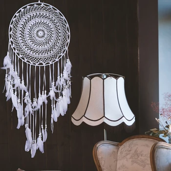 

New Dream Catcher Kit Diy Craft Wedding Decoration Handmade Party Hanging Home Decorations Pendants big Sizes 110*15.5CM 2020