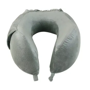 

OUTAD Portable Folding Hanging U Shaped Pillow Cushion Neck Support on a Train Airplane Car Bus Camping Sleeping