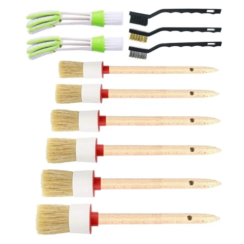 Window Cleaning Brush Car Detailing Brush Interior Exterior Cleaning Brush