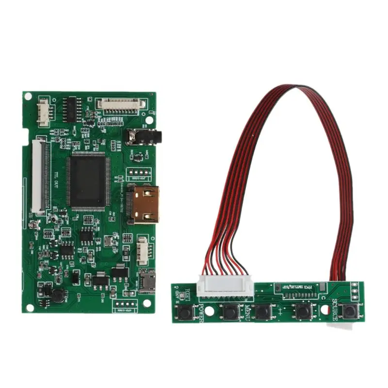 Плата драйвера AT070TN92 контроллер ЖК экрана HDMI Для Innolux AT070TN90 AT090TN10 AT070TN93 AT080TN52 Micro USB 50